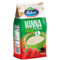 Melvit KASZA MANNA BŁYSKAWICZNA TRUSKAWKOWA 400G