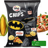 OHO! CHIPSY KUKURYDZIANE O SMAKU PIZZY + SEROWO ŚMIETANKOWE 50g x4 = 0,2kg