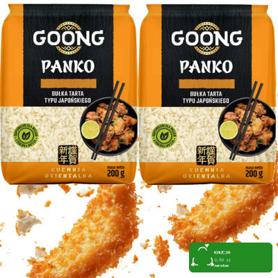 Pamapol  BUŁKA TARTA PANKO GOONG TYPU JAPOŃSKIEGO 200g x 2 = 400g