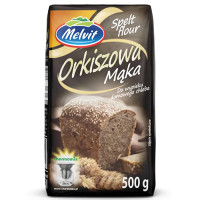 Melvit MĄKA ORKISZOWA do wypieku domowego chleba 500g 0,5KG