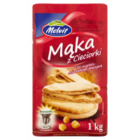 Melvit MĄKA Z CIECIERZYCY CIECIORKI 1000g 1KG niski indeks glikemiczny