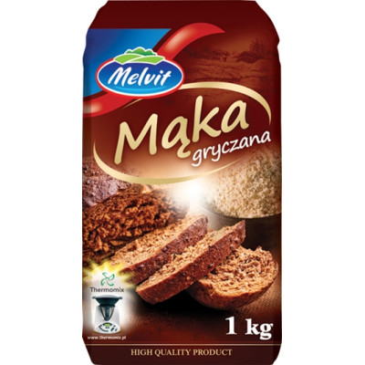Melvit MĄKA GRYCZANA 1000g 1KG