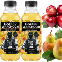 FORTUNA EDWARD WARCHOCKI napój niegazowany wit.D JABŁKO GRUSZKA 500ml x2= 1L