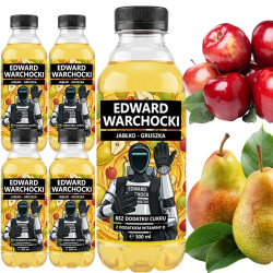 FORTUNA EDWARD WARCHOCKI napój niegazowany wit.D JABŁKO GRUSZKA 500ml x5=2,5L