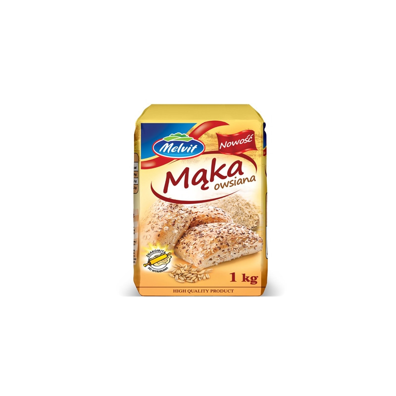 Melvit MĄKA OWSIANA 1000g 1KG