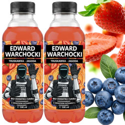 FORTUNA EDWARD WARCHOCKI napój niegazowany TRUSKAWKA JAGODA 500ml x2 = 1L