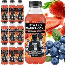 FORTUNA EDWARD WARCHOCKI napój niegazowany TRUSKAWKA JAGODA 500ml x10 = 5L