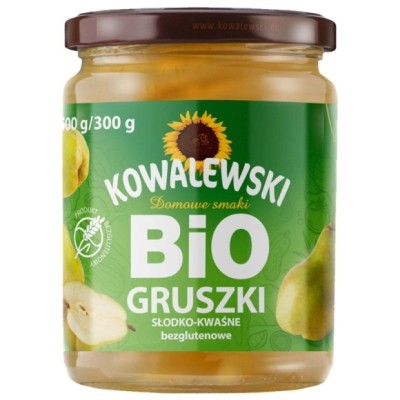 Kowalewski ekologiczne GRUSZKI MARYNOWANE BEZGLUTENOWE bez
