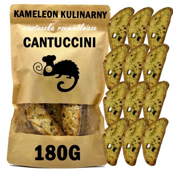 CANTUCCINI ciasteczka kruche ciastka RZEMIEŚLNICZE 180g