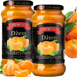 Konshurt MK DŻEM MANDARYNKOWY z mandarynek słoik 315g x2 = 0,63kg