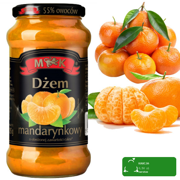 Konshurt MK DŻEM MIX 4 SMAKÓW x2 owocowe pyszne słoik 315g x8 = 2,52kg