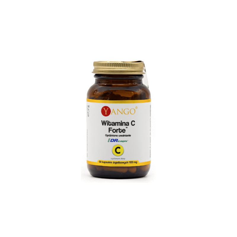 Yango WITAMINA C FORTE 1000MG OPÓŹNIONE UWALNIANIE 60 KAPSUŁEK