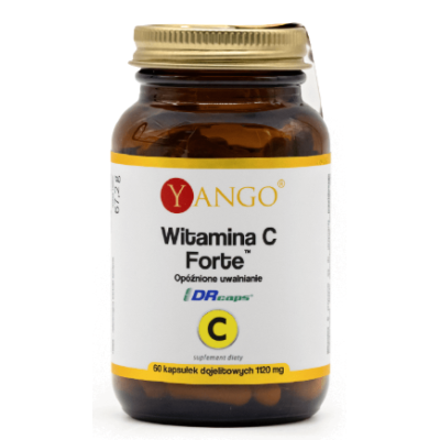 Yango WITAMINA C FORTE 1000MG OPÓŹNIONE UWALNIANIE 60 KAPSUŁEK