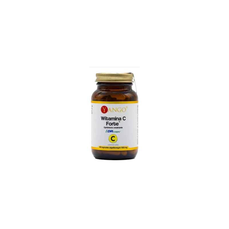 Yango WITAMINA C FORTE 1000MG OPÓŹNIONE UWALNIANIE 60 KAPSUŁEK