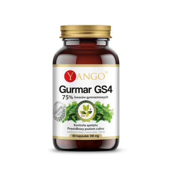 Yango GURMAR GS4 wsparcie KONTROLA APETYTU METABOLIZM  60 kapsułek