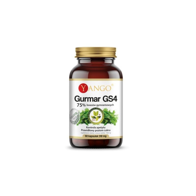 Yango GURMAR GS4 wsparcie KONTROLA APETYTU METABOLIZM  60 kapsułek