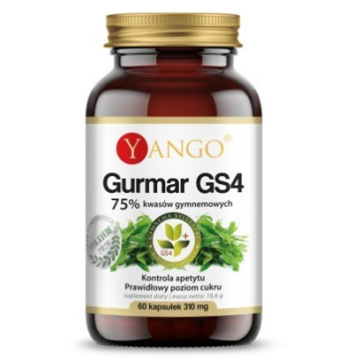 Yango GURMAR GS4 wsparcie KONTROLA APETYTU METABOLIZM  60 kapsułek