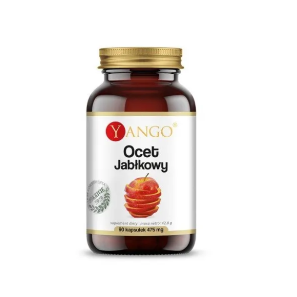 Yango OCET JABŁKOWY wsparcie ODCHUDZANIE OCZYSZCZANIE detox 90 kapsułek