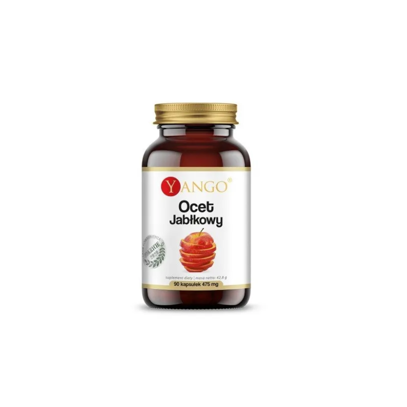 Yango OCET JABŁKOWY wsparcie ODCHUDZANIE OCZYSZCZANIE detox 90 kapsułek