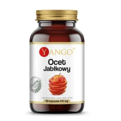 Yango OCET JABŁKOWY wsparcie ODCHUDZANIE OCZYSZCZANIE detox 90 kapsułek