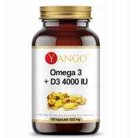 YANGO OMEGA 3 + D3 4000 IU 60 kapsułek
