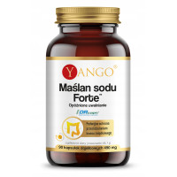 Yango MAŚLAN SODU FORTE 490mg wsparcie UKŁAD POKARMOWY JELITA 90 kapsułek 
