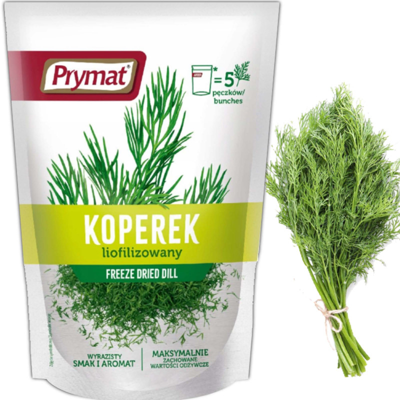 Prymat KOPEREK LIOFILIZOWANY do ziemniaków jajek dań mięsnych 7G