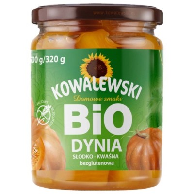 Kowalewski ekologiczna DYNIA MARYNOWANA BEZGLUTENOWA bez