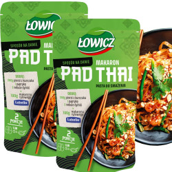 Łowicz PASTA DO SMAŻENIA PAD THAI na patelnię lub air fryer 100g x2 = 200g