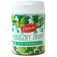 Delecta MAGICZNY ZIELONY Mix DEKORACJI ŚWIĄTECZNYCH DO