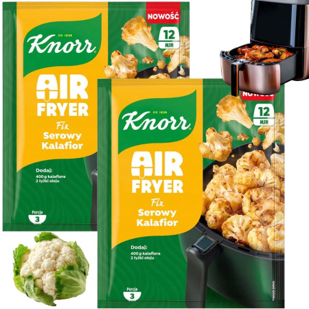FIX KNORR AIR FRYER SEROWY KALAFIOR 33g x2 = 66g na 6 porcji