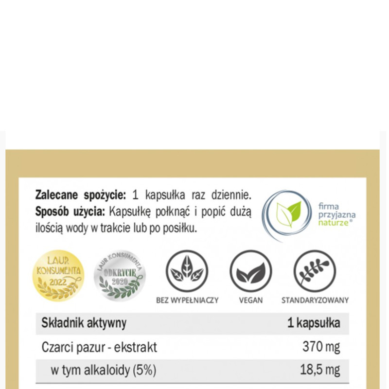 Yango CZARCI PAZUR 90 kapsułek