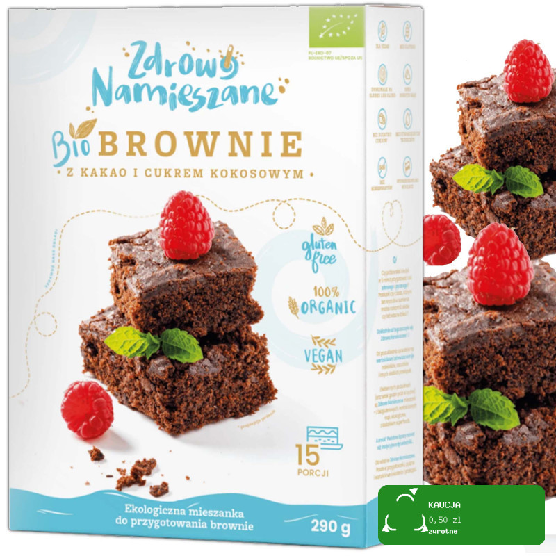 Zdrowo Namieszane BIO bezglutenowy MIX 8 mieszanek do ciast gofrów = 2,12kg