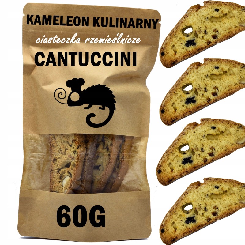 CANTUCCINI ciasteczka kruche ciastka RZEMIEŚLNICZE 60g