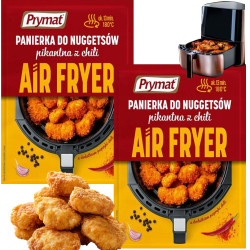Prymat PRZYPRAWA DO AIR FRYER DO NUGGETSÓW PIKANTNA Z CHILI 68g x2 = 136g