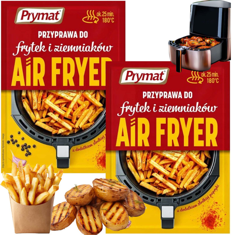 Prymat PRZYPRAWA DO AIR FRYER FRYTEK I ZIEMNIAKÓW 30g x2 = 60g
