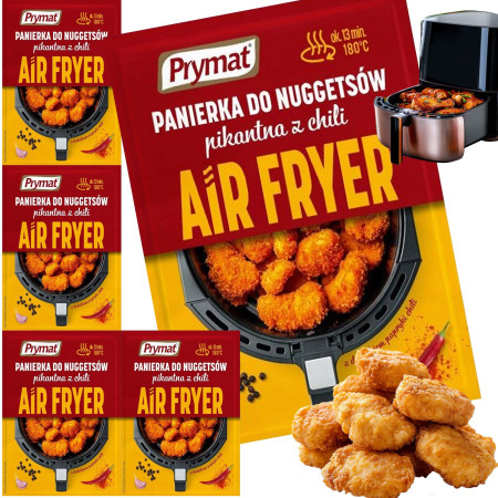 Prymat PRZYPRAWA DO AIR FRYER DO NUGGETSÓW PIKANTNA Z CHILI 68g x5 = 0,34kg