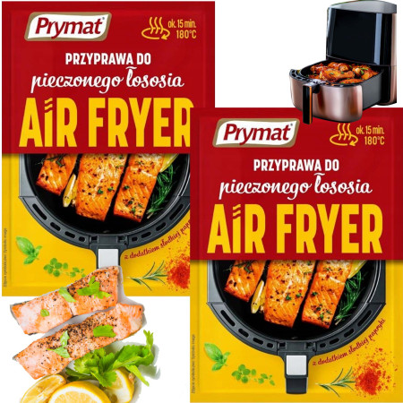 Prymat PRZYPRAWA DO AIR FRYER DO PIECZONEGO ŁOSOSIA 30g x2 = 60g