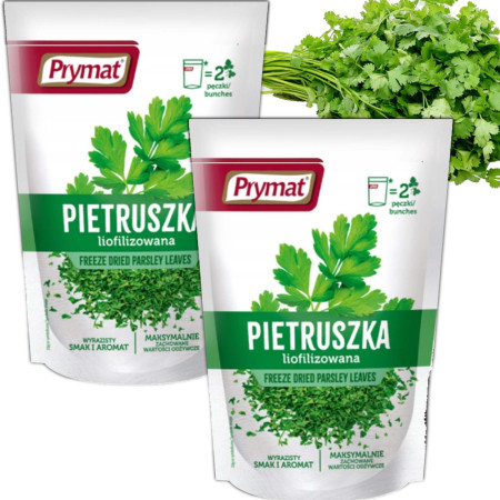 Prymat PIETRUSZKA LIOFILIZOWANA do zup sosów sałatek zapiekanek 7g x2 14g