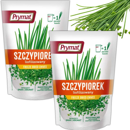 Prymat SZCZYPIOREK LIOFILIZOWANY do jajek omletów twarożku 5g x2 = 10g