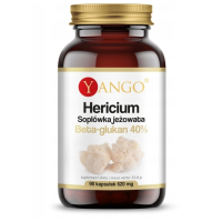 Yango HERICIUM SOPLÓWKA JEŻOWATA beta glukan 40% 90kapsułek 