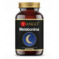 Yango MELATONINA 1mg wsparcie GŁĘBOKI DOBRY SEN 90 kapsułek na 3m-ce