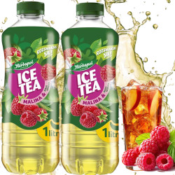 Herbapol  NAPÓJ NIEGAZOWANY ICE TEA BIAŁA HERBATA Z MALINĄ 1L x2 = 2L