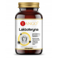Yango LAKTOFERYNA LFS 90% 120mg Z WIT. C 400mg 30kaps wsparcie: ODPORNOŚĆ