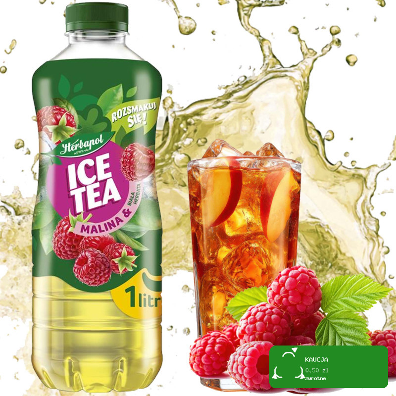Herbapol ICE TEA NAPÓJ herbaciany NIEGAZOWANY MIX 3 SMAKÓW 1L x3 = 3L