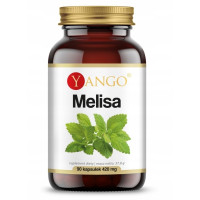 Yango MELISA 90kaps. REDUKCJA STRESU ZDROWY SEN POPRAWA NASTROJU