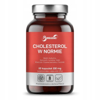 Yango Panaseus CHOLESTEROL W NORMIE Karczoch Kurkuma Lucerna Imbir 50kaps