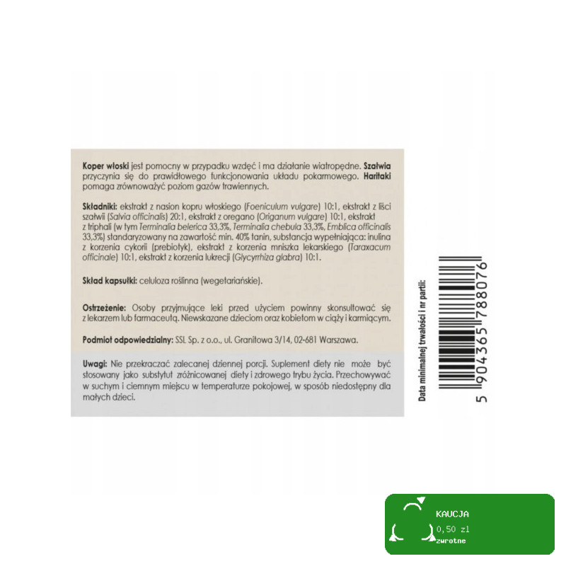 Salino ORZESZKI ZIEMNE SOLONE chrupiąca przekąska 100g x5 = 0,5kg