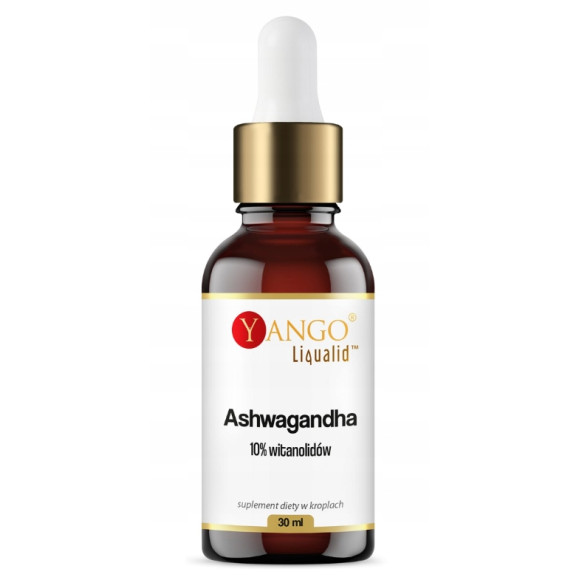 Yango ASHWAGANDHA 10% witanolidów KROPLE 30ML