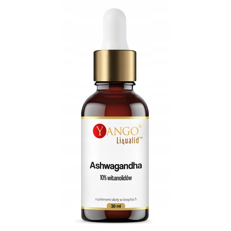 Yango ASHWAGANDHA 10% witanolidów KROPLE 30ML